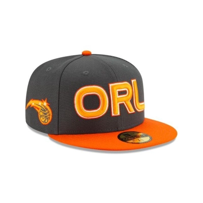 Orlando Magic Gorra | New Era 2019 NBA Authentics City Series 59fifty Fitted Cap Mexico - Grises